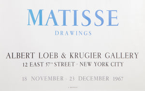 Matisse Drawings - Loeb & Krugier Gallery