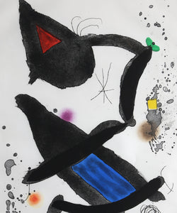 Le Roi David (King David) Etching | Joan Miro,{{product.type}}