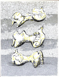 Homage from XXe Siecle Lithograph | Henry Moore,{{product.type}}