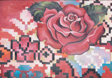 Red Rose on Carpet