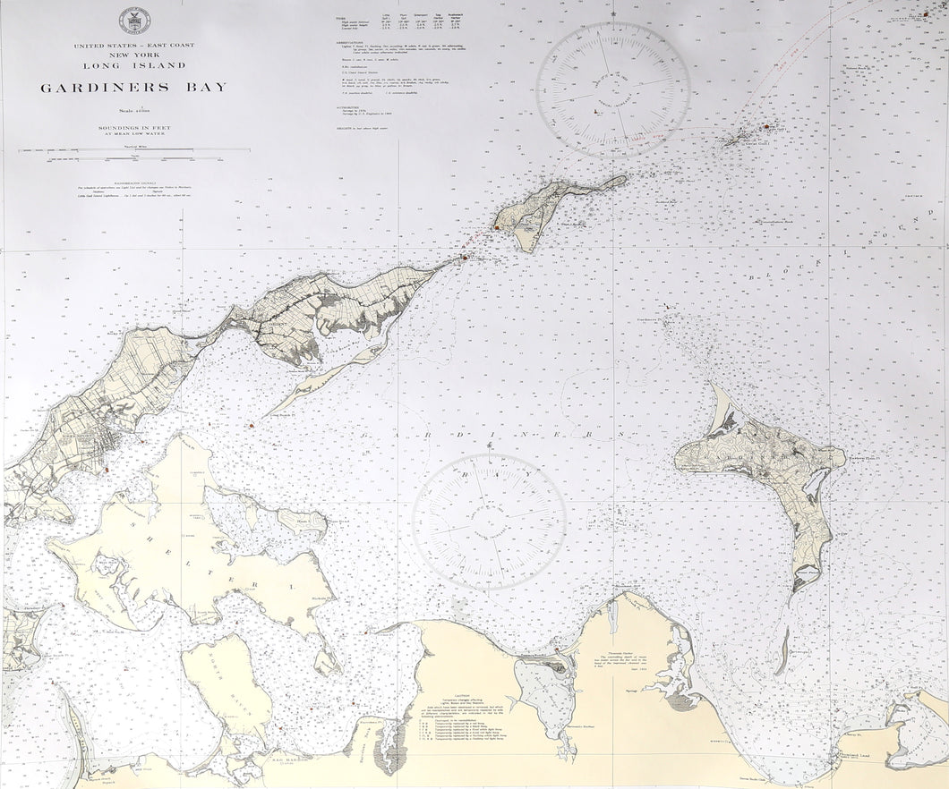 Gardiners Bay Map