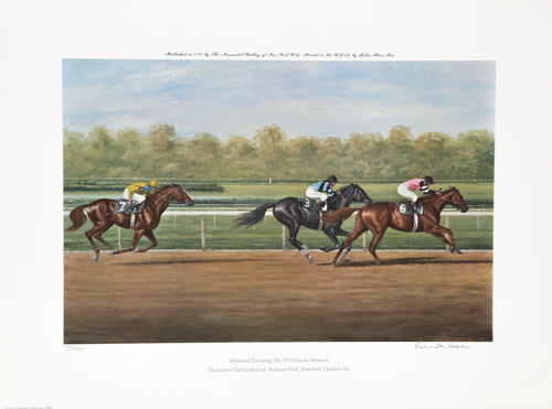 Affirmed Defeating the 1979 Classic Winners