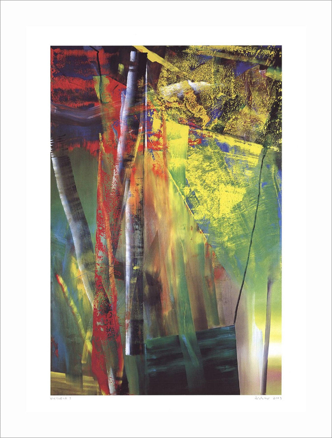 Victoria I Lithograph | Gerhard Richter,{{product.type}}