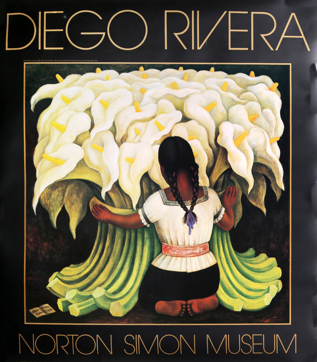 Norton Simon Museum Poster | Diego Rivera,{{product.type}}