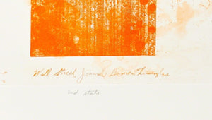 1st Wall St Journal, Dinner Triangles (2nd State)