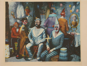 Waiting to Perform Lithograph | George Russin,{{product.type}}