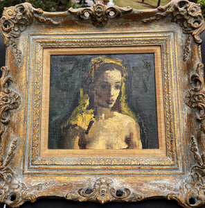 Girl in Yellow Oil | Moses Soyer,{{product.type}}
