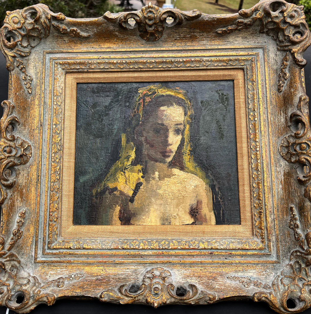 Girl in Yellow Oil | Moses Soyer,{{product.type}}