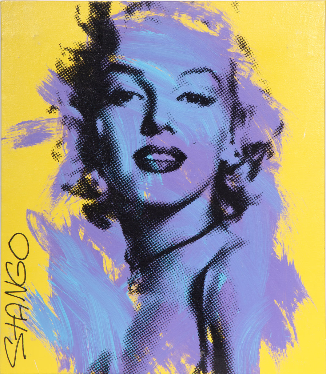 Yellow, Blue Marilyn