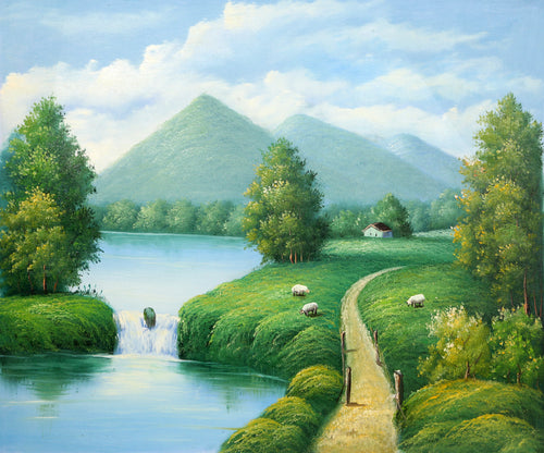 Landscape with Sheep (5)