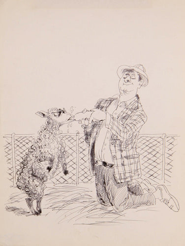 A Baby Lamb Ink | Marshall Goodman,{{product.type}}