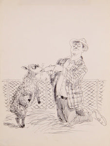 A Baby Lamb Ink | Marshall Goodman,{{product.type}}