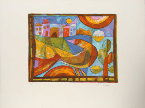 A Bird's Day Lithograph | Judith Bledsoe,{{product.type}}