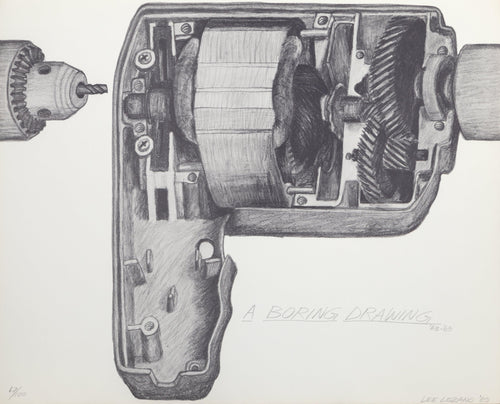 A Boring Drawing Lithograph | Lee Lozano,{{product.type}}