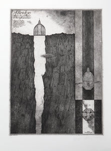 A Bridge from Brodsky and Utkin: Projects 1981 - 1990 Etching | Alexander Brodsky and Ilya Utkin,{{product.type}}