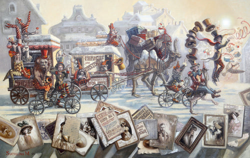 A Circus has Come Oil | Maria Suchilina,{{product.type}}