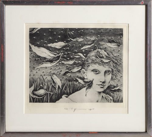 A Day Like Once Last Year Intaglio | WP Eberhard Eggers,{{product.type}}