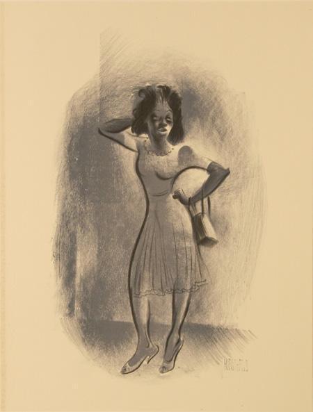 A Dinner Lithograph | Al Hirschfeld,{{product.type}}