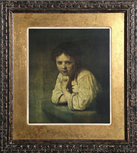 A Girl at a Window Home Decor | Rembrandt,{{product.type}}
