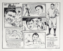 A Look Back: Babe Ruth Lithograph | Bill Gallo,{{product.type}}