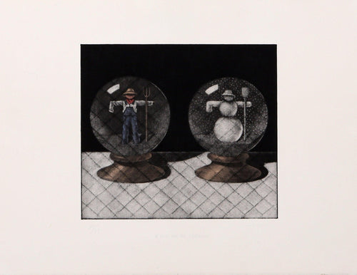 A Man for All Seasons Etching | Byron Bratt,{{product.type}}