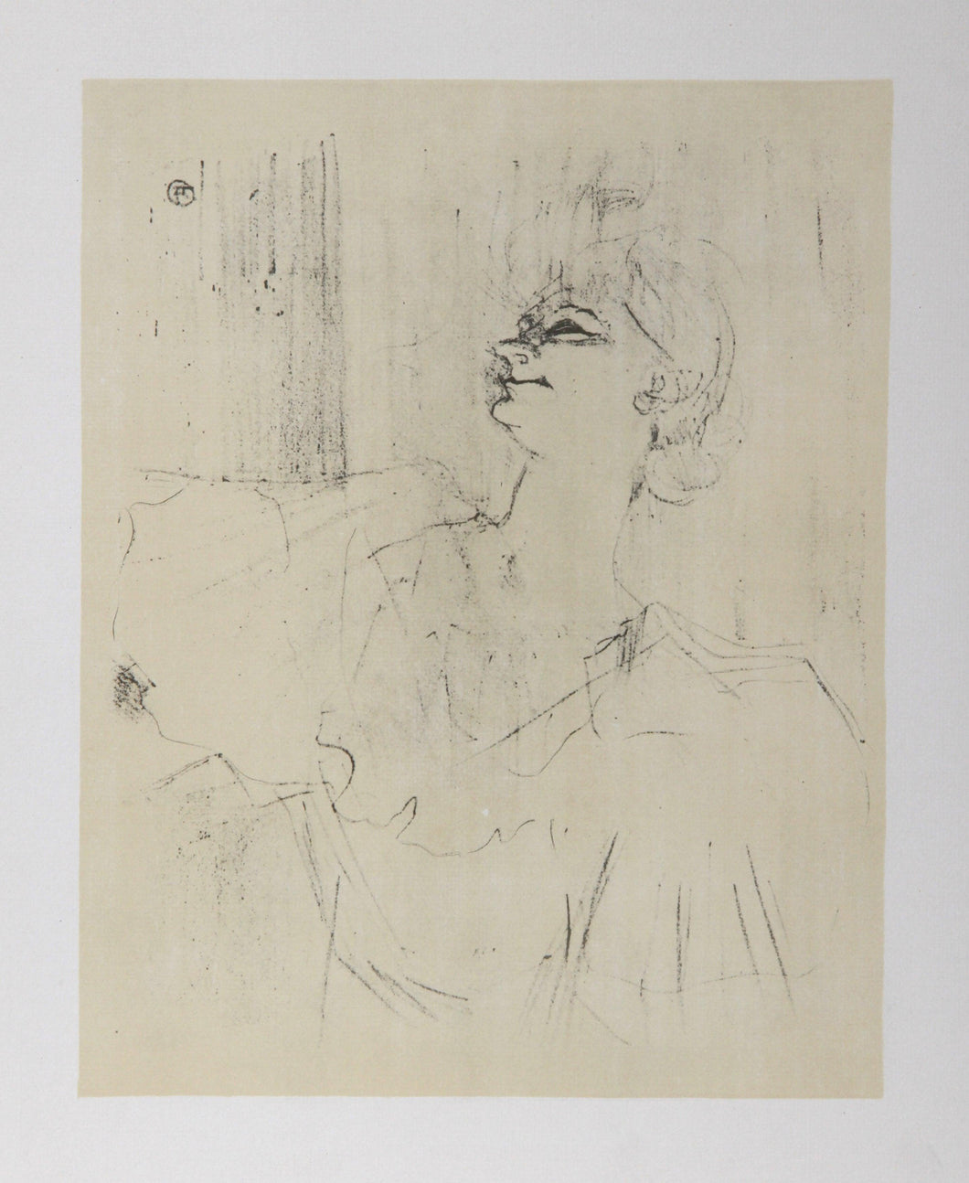 A Menilmontant, de Bruant Lithograph | Henri de Toulouse-Lautrec,{{product.type}}