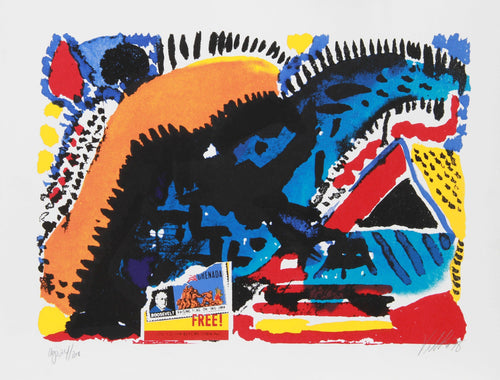 A Night in Tunisia Lithograph | Vick Vibha,{{product.type}}