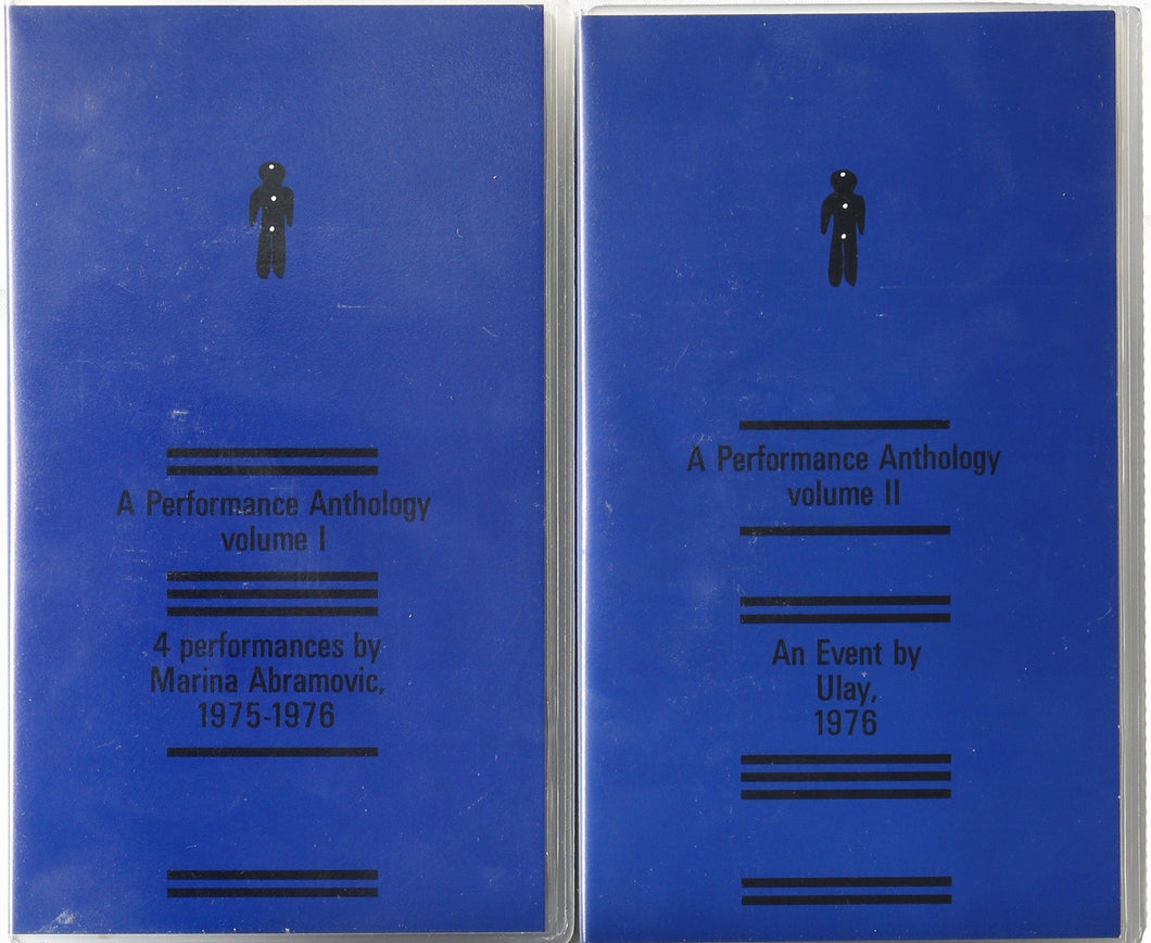A Performance Anthology: Volume I & II Multimedia | Marina Abramović,{{product.type}}