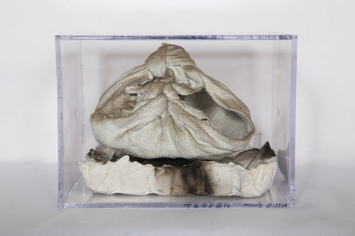 A Puntli on Broken Glass Mixed Media | Bimal Banerjee,{{product.type}}