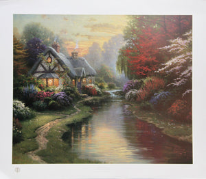 A Quiet Evening Lithograph | Thomas Kinkade,{{product.type}}