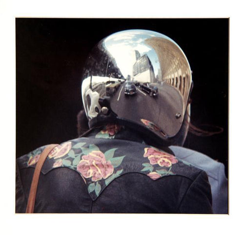 A Reflection of a Manhattan Motorcyclist Color | Theodore Cohen,{{product.type}}