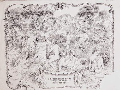 A Simple Sylvan Scene...or there's more than Meets the Eye Poster | Marshall Goodman,{{product.type}}