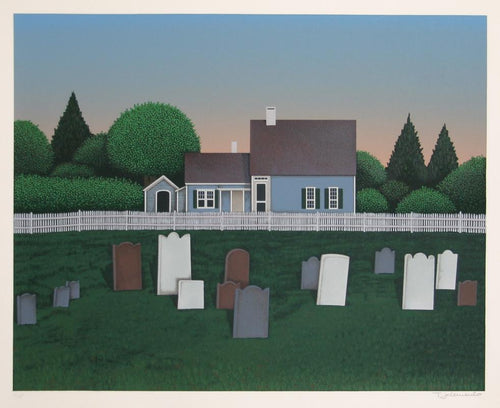 A Sleeping Place Screenprint | Ted Jeremenko,{{product.type}}