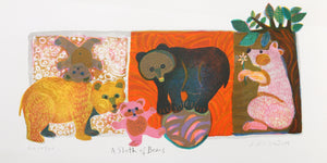 A Sloth of Bears Lithograph | Judith Bledsoe,{{product.type}}