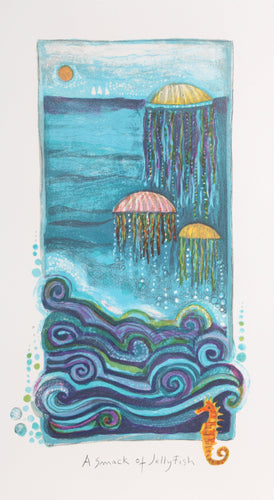 A Smack of Jellyfish Lithograph | Judith Bledsoe,{{product.type}}