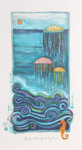 A Smack of Jellyfish Lithograph | Judith Bledsoe,{{product.type}}