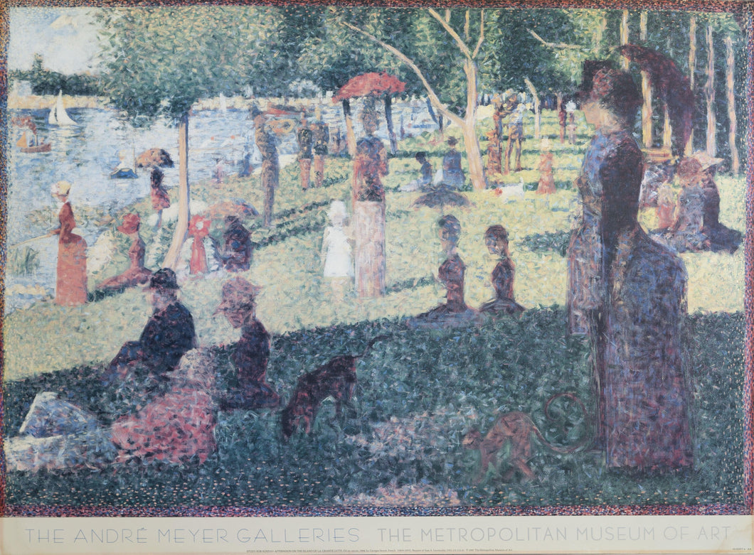 A Sunday Afternoon on the Island of La Grande Jatte Poster | Georges Seurat,{{product.type}}