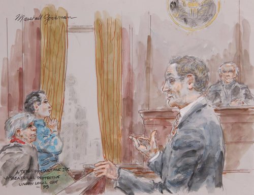 A Terzi Productions Incorporated v. Theatrical Protective Union Local 1 Watercolor | Marshall Goodman,{{product.type}}
