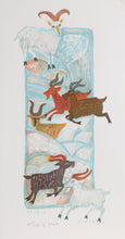 A Trip of Goats Lithograph | Judith Bledsoe,{{product.type}}