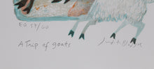 A Trip of Goats Lithograph | Judith Bledsoe,{{product.type}}