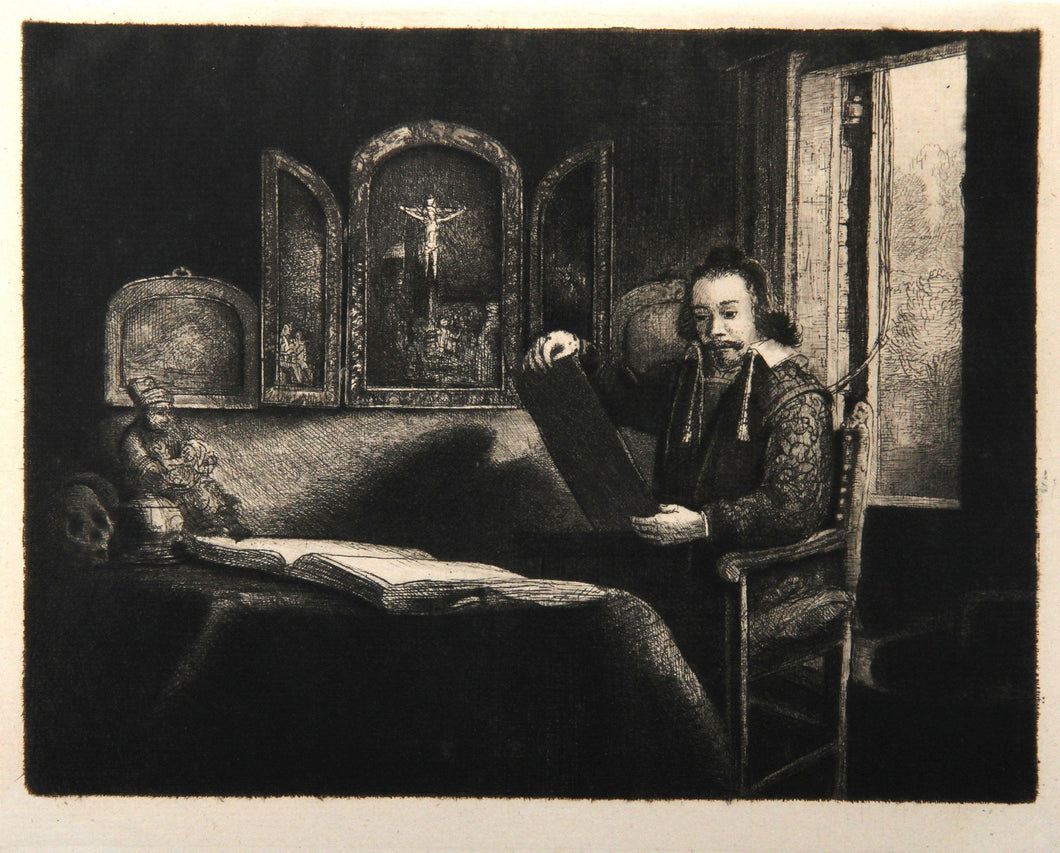 Abraham Francen, Apothecary (B273) Etching | Rembrandt,{{product.type}}