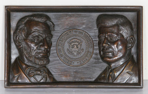 Abraham Lincoln and John F. Kennedy Metal | Unknown Artist,{{product.type}}