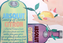 Absolut Citron Poster | Clayton Lefevre,{{product.type}}