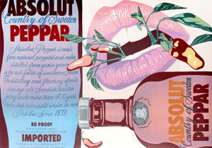 Absolut Peppar Poster | Clayton Lefevre,{{product.type}}