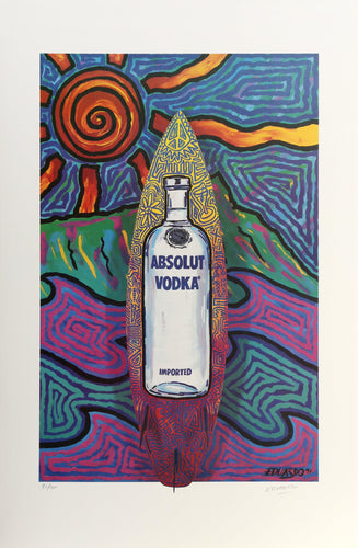 Absolut Statehood: Hawaii Lithograph | Eduardo Bolioli,{{product.type}}