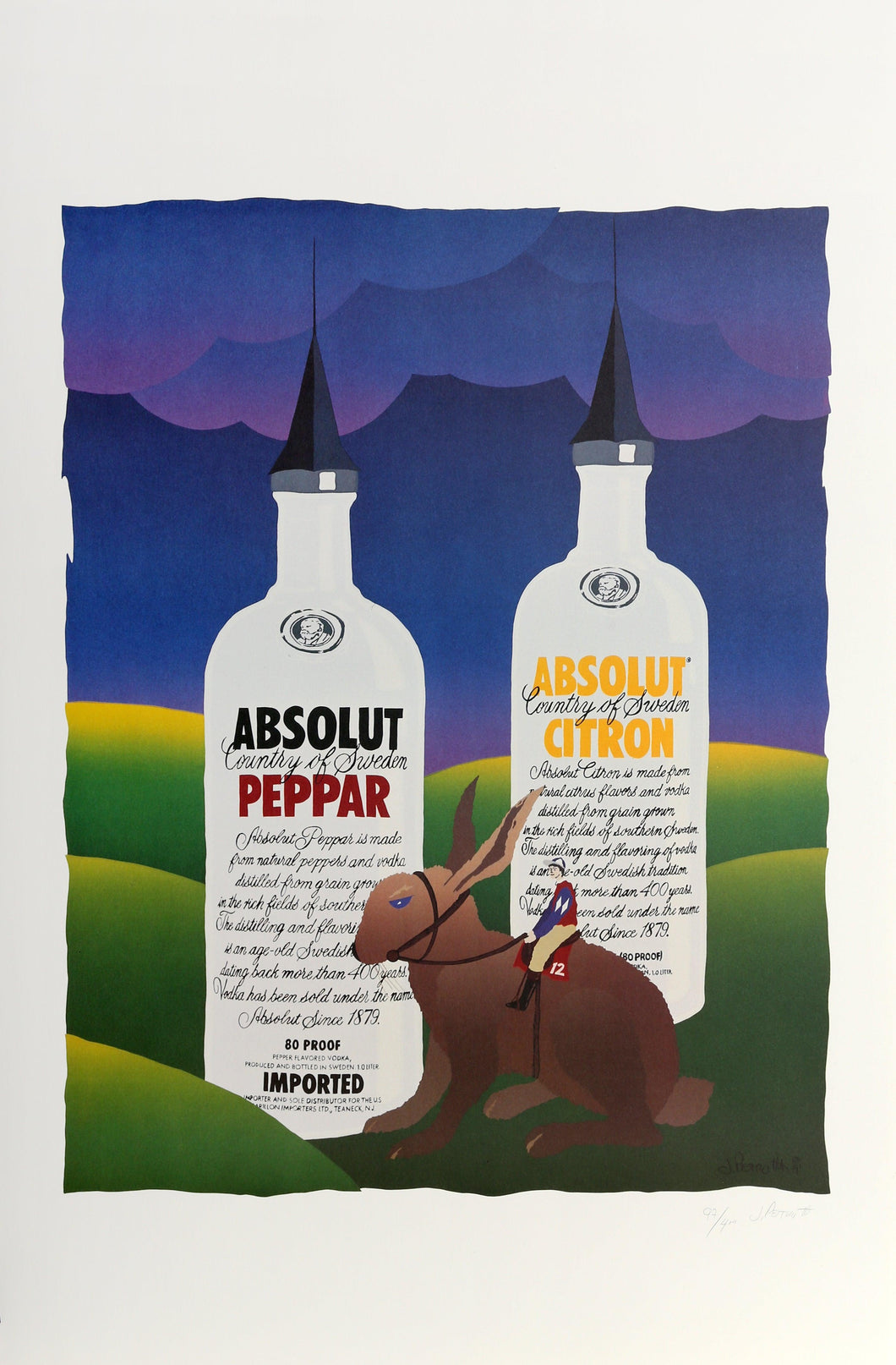 Absolut Statehood: Kentucky Lithograph | Joe Petro III,{{product.type}}