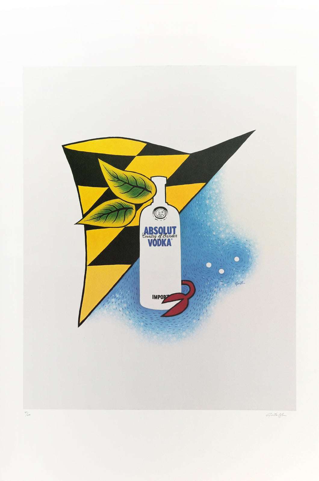 Absolut Statehood: Maryland Lithograph | Gareth Kaple,{{product.type}}