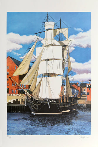 Absolut Statehood: Massachusetts Lithograph | Tony DeLuz,{{product.type}}