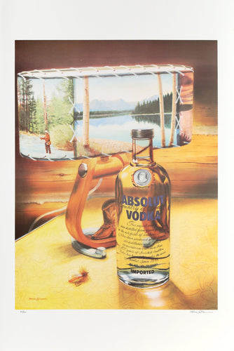 Absolut Statehood: Montana Lithograph | Steve LaRance,{{product.type}}