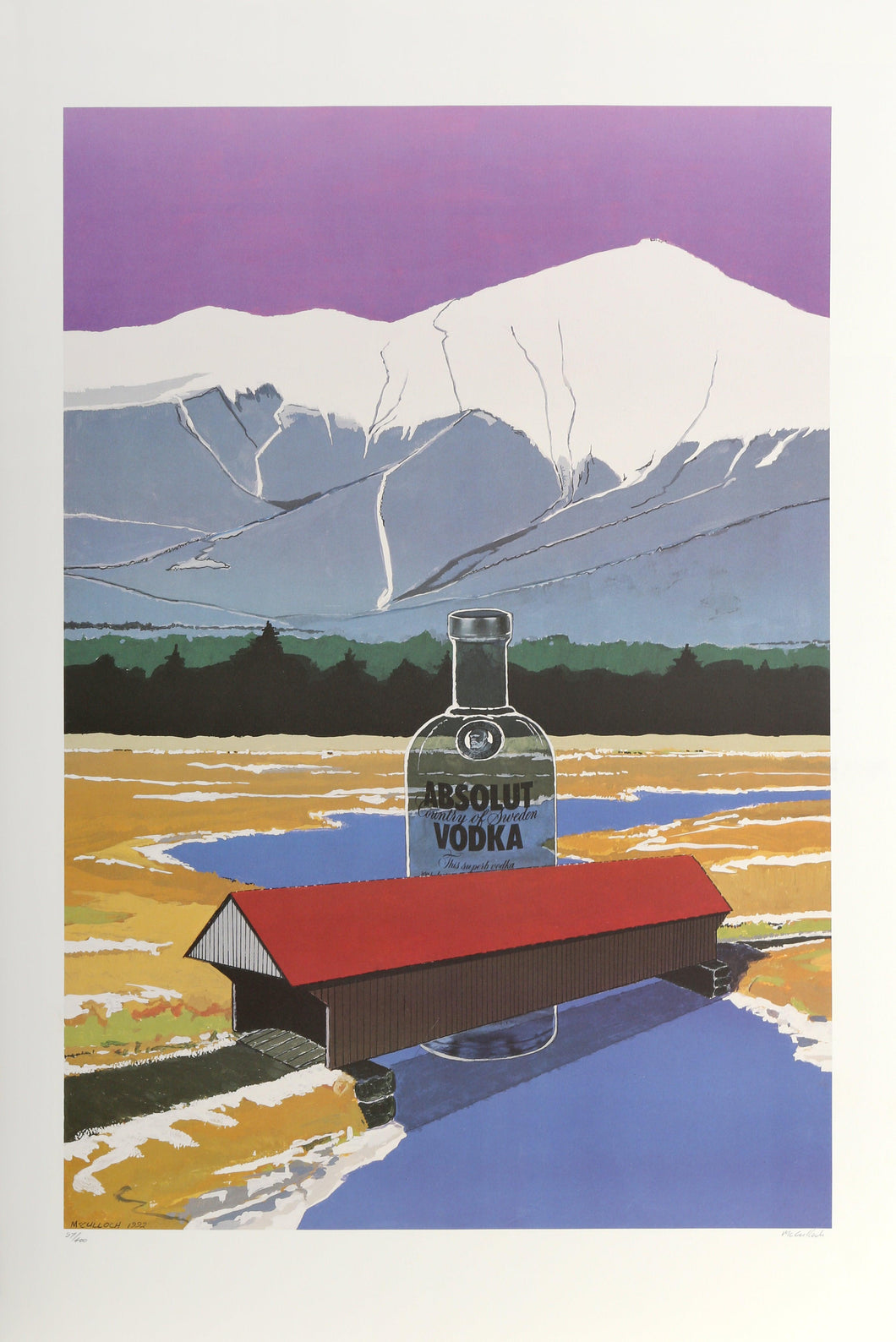 Absolut Statehood: New Hampshire Lithograph | Allan McCulloch,{{product.type}}